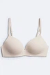 Бюстгальтер с уплотнённой чашкой Gap 80D Бежевый (128761) - изображение 1