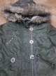 Женская короткая парка аляска Rothco N-2B Vintage USAF — олива (Sage Green), утеплённая PrimaLoft, нейлон XS - изображение 2
