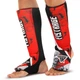Защита голени и стопы чулочного типа Fistrage Fight Gear 7925 размер L Red-Black - изображение 1