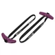 Ручки для еспандера та тренажера Ezous Ox Horn Handle F-13 комплектація 2шт Black-Purple - зображення 3