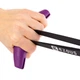 Ручки для еспандера та тренажера Ezous Ox Horn Handle F-13 комплектація 2шт Black-Purple - зображення 6