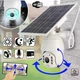 Поворотна вулична IP Solar камера PTZ відеоспостереження із сонячною панеллю - изображение 3