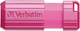 Pendrive Verbatim PinStripe 128 GB USB 2.0 Pink (23942494607) - obraz 2