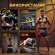 Тайские шорты для кикбоксинга мма муай тай тайского бокса смешанных единоборств бойцовские дышащие из полиэстера Univerza Черно-красные 4_1_M_13B - изображение 10