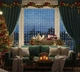Гірлянда Штора-Роса 3x2 м, 200 LED, Теплий Білий, USB з Пультом ДУ білий теплий - зображення 3