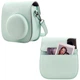Чехол сумка для фотоаппарата FujiFilm INSTAX mini защитный Экокожа/Микрофибра 13,7х11,7х7,5 см Мятная (CCCF-002) - изображение 1