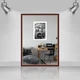 Фоторамка пластиковая 30х42 багет: AM1515-054-2 Темное дерево с золотом (с акриловым стеклом 1.5мм, двп) EmojiFrame - изображение 3