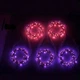 Світлодіодна гірлянда Роса UFT MIX Pink & Purple набір з 5 штук від мережі 220В для декору кімнати - зображення 1