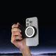 MagSafe Bluetooth Selfie Grip – магнітний тримач-грип з Bluetooth-затвором, LED-світлом і дзеркалом для смартфонів iPhone/Android(547) - зображення 3
