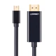 Кабель UGREEN MD101 Mini-DisplayPort to HDMI 4K@30Hz 1.5m Black (20848) - зображення 2