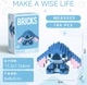 Конструктор 3D Blocks Bricks Стич, 184 детали X-5023 - изображение 2