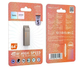 Флеш пам'ять USB 64 GB Hoco UD13 Clever USB 3.2 сірий - изображение 3