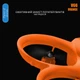 Квадрокоптер V66 Orange – дрон c 8K-камерой, 2 АКБ в комплекте, FPV, 5G Wi-Fi, EIS, Избегание препятствий, Флипы, Гироскоп, до 24 (12+12) минут, до 200 м, 70 грамм - изображение 5