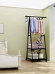 Навесная передвижная вешалка для одежды THE NEW COAT RACK Черная - изображение 2