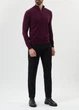 Мужской бордовый джемпер HARMONT&BLAINE L (HRP014030788_543-L) - изображение 4