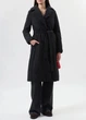 Женский чёрный пуховик AFTER LABEL M (OKLANN7864-1-999-M) - изображение 3