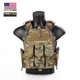 Плитоноска-тактический быстросъемный военный жилет Emersongear Quick Release 094K style Plate Carrier Multicam EM7405MC - изображение 1