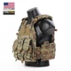 Плитоноска-тактический быстросъемный военный жилет Emersongear Quick Release 094K style Plate Carrier Multicam EM7405MC - изображение 2