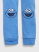 Дитяча піжама Sesame Street GAP лонгслів та штани 1159849649 (Синій 4) на зріст 99-107 см - зображення 5