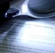 Ручна збільшувальна лупа з двома лінзами та підсвічуванням Лупа для ювеліра NGY 6902-AB 45×22 мм, 4×73 мм - зображення 4