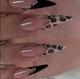 Накладные ногти Nail френч леопард, стилет, длинные, 24 шт - изображение 1