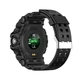 Тактичний смарт годинник Military Watch LC 21 Black компас, ліхтарик, дзвінки, IP68 - изображение 3