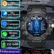 Тактичний смарт годинник Military Watch LC 21 Black компас, ліхтарик, дзвінки, IP68 - изображение 4