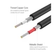Кабель мультимедійний 2xRCA M to 2xRCA M 3.0m AV104 black Ugreen (10519) - изображение 11