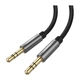 Кабель мультимедійний 3.5mm M to 3.5mm M 3.0m AV119 black Ugreen (10736) - зображення 2