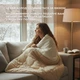 Ковдра вовняна Woolly 200х220 см IDEIA 400 гр/м2 зимова, тепла, натуральна, овеча вовна 5168186 - зображення 6
