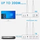 Система беспроводного передатчика и приемников видеосигнала по Wi-Fi (HDMI transmitter/reciver) 4K 200m (1 передатчик, 1 приемник) - изображение 1