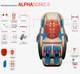 Масажне крісло Casada AlphaSonic II, керичневе - зображення 4