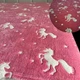 Плед дитячий світиться Magic Blanket "Конячки" флісовий 150х200см - зображення 3