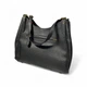 Сумка жіноча Coach Lori Hobo bag grained чорна - зображення 5