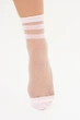 Шкарпетки жіночі прозорі зі смужками Giulia WS2 CRISTAL 073 36/38 Pink-blushing bride - изображение 2