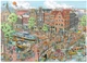 Пазл Ravensburger Fleroux Amsterdam 1000 елементів  12000296 (4005555002963) - зображення 2