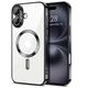 Чохол Fiji Chrome для Apple iPhone 16 з MagSafe та захистом камер Black - зображення 1