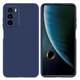 Чехол Fiji Full Soft Premium для ZTE Blade V40 Vita противоударный бампер с микрофиброй Dark Blue - изображение 2