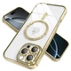 Чохол Fiji Chrome для Apple iPhone 16 Pro з MagSafe та захистом камер Gold - зображення 1