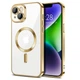 Чехол Fiji Chrome для Apple iPhone 13 с MagSafe и защитой камер Gold - изображение 1