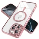 Чохол Fiji Chrome для Apple iPhone 16 Pro з MagSafe та захистом камер Rose Gold - зображення 1