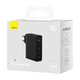 МЗП Baseus GaN5 Pro Fast Charger 2C+U 140W EU Black(With Superior Series Fast Charging Data Cable Type-C to Type-C 240W（48V/5A） 1m Black) - изображение 8