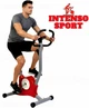 Велотренажер для домашних тренировок Infinito Intenso Sport (до 100 кг, механический, компактный, серо-красный) - изображение 1