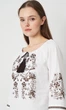 Вишиванка жіноча vishivano4ka 270-8 50 біла - зображення 3