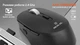 Миша бездротова 2.4 GHz ергономічна REAL-EL RM-380W Wireless Black - изображение 12