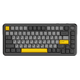 Ігрова дротова механічна клавіатура Ajazz AK820 MAX Magnetic switches-Black-Gray-Yellow-RGB - зображення 1