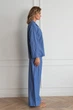 Пижама Forli Пижамный костюм из хлопка с брюками Ocean Strip XS/S Синий HL0073-13-69_XS/S - изображение 3