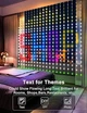Умная светодиодная гирлянда, штора DBFAIRY 2х2м, 400LED RGB со встроенным чипом, с дистанционным управлением через приложение, синхронизацией с музыкой и динамическим управлением Для улицы и дома - изображение 2