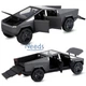 Коллекционная моделька Tesla Cybertruck металлическая машинка игрушка с подсветкой фар и звуковыми эффектами 17.5 см Черный (9409303) - изображение 3