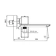 Змішувач для ванни з коротким виливом Koer KB-41010-05 (Колір чорний) (KR3485) - зображення 2